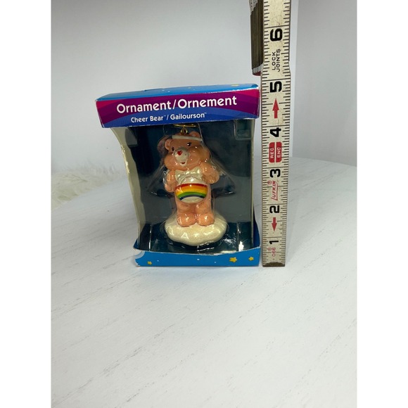 Care Bears Cheer Bear Angel Ornament Gallourson 2006 Collectible - Picture 8 of 8